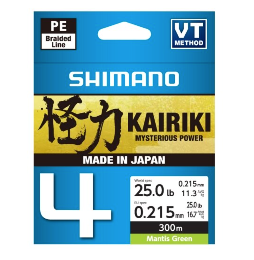 Shimano Trenzado Linea Kairiki 4 300m