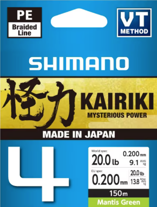 Shimano Trenzado Linea Kairiki 4 150m