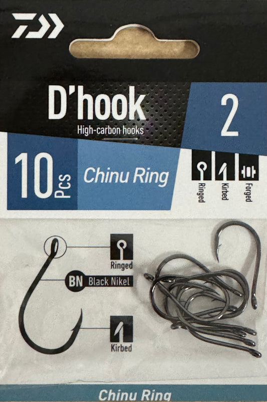 Anzuelos D' Hook Chinu Ring