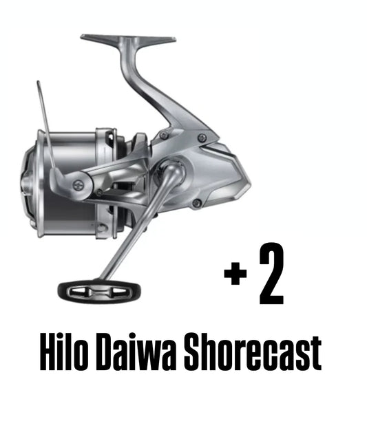 PACK OFERTA: Carrete Shimano Ultegra 3500 XSE Competition + 2 x Hilo Daiwa Shorecast