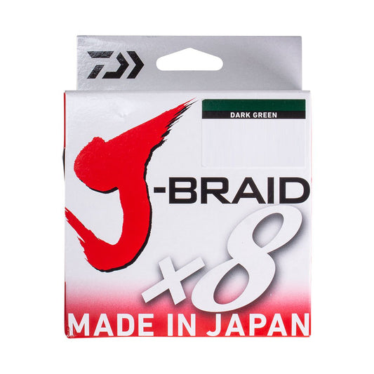 Daiwa Trenzado J-Braid 8 300mts Verde